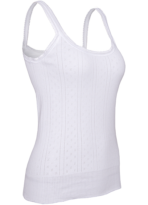 White Swan Camisole Cotton Vest